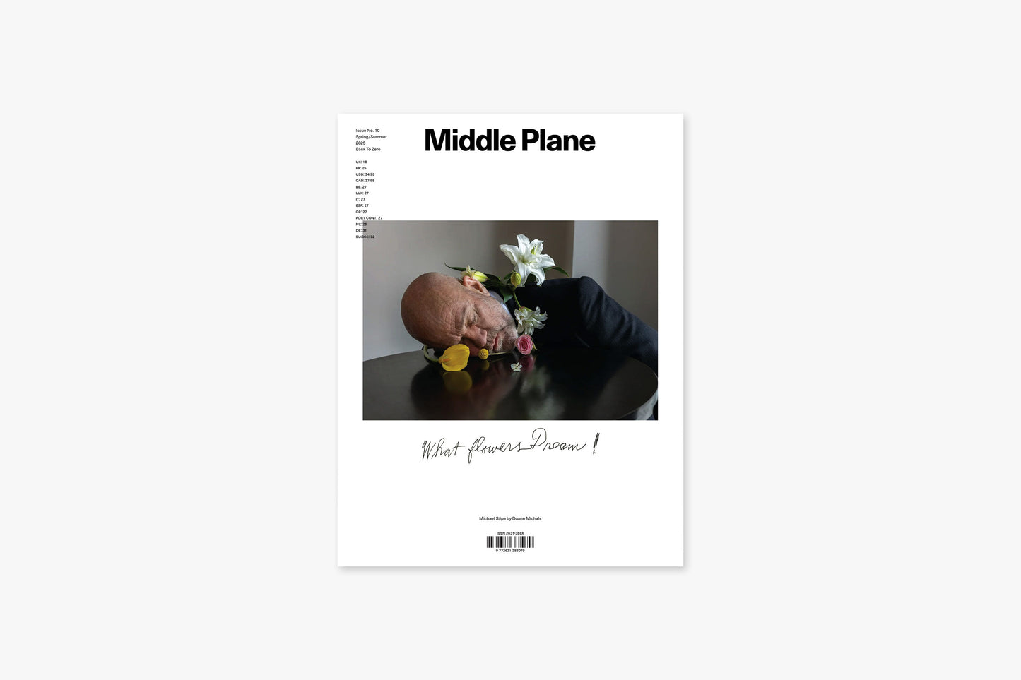 Middle Plane Issue 10: Michael Stipe by Duane Michals