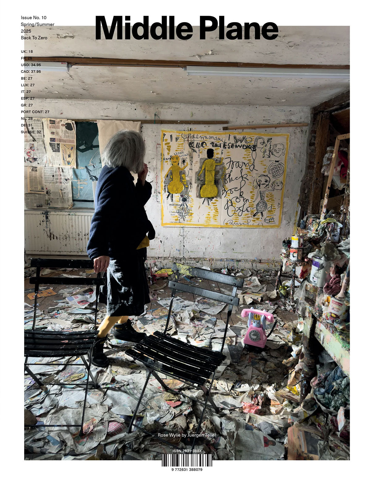Middle Plane Issue 10: Rose Wylie by Juergen Teller