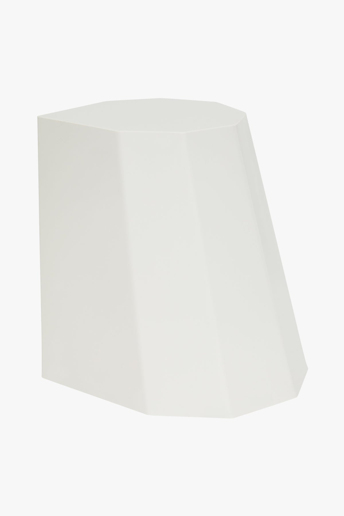 Arnold Circus Stool — White Ivory