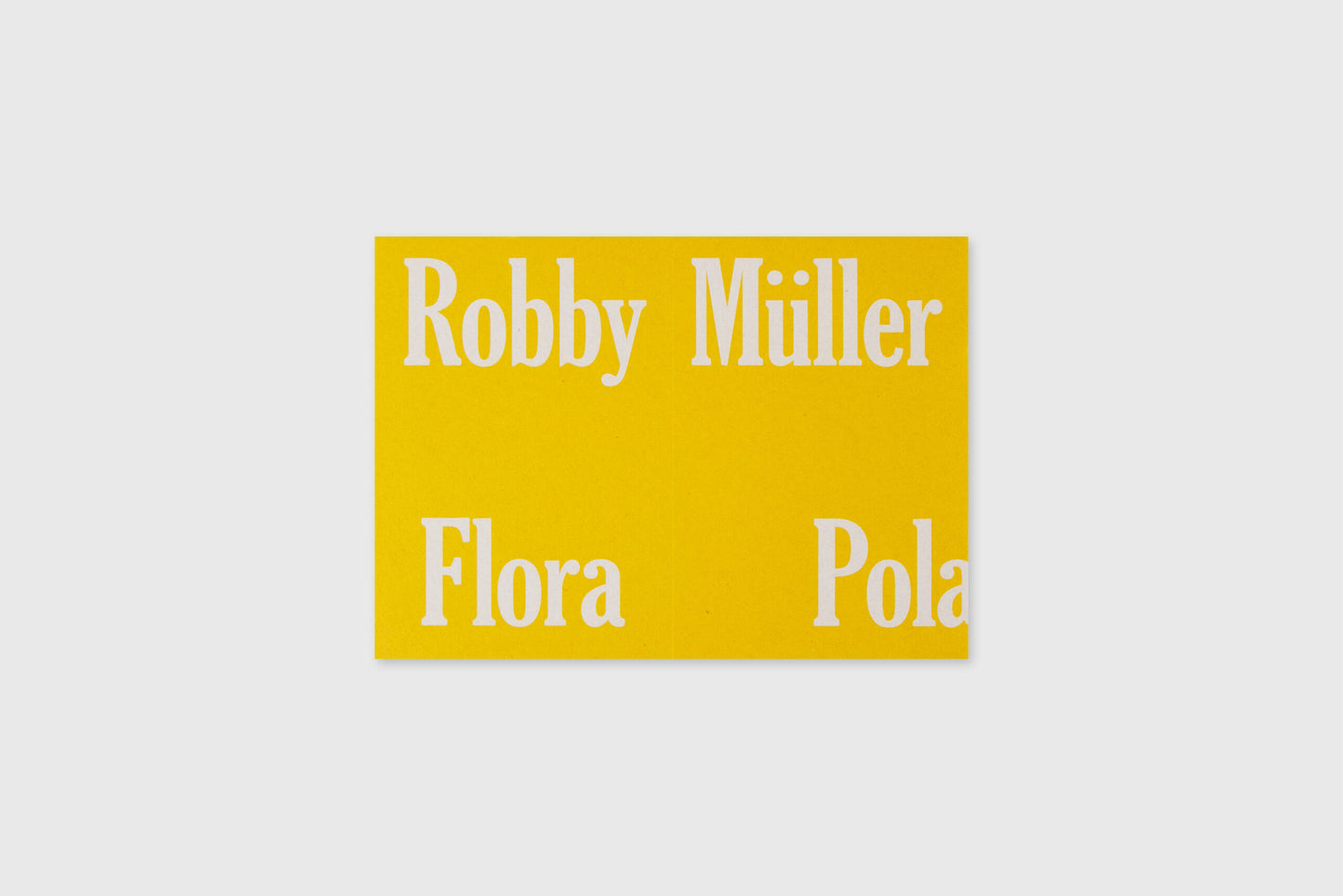 Polaroids, Flora