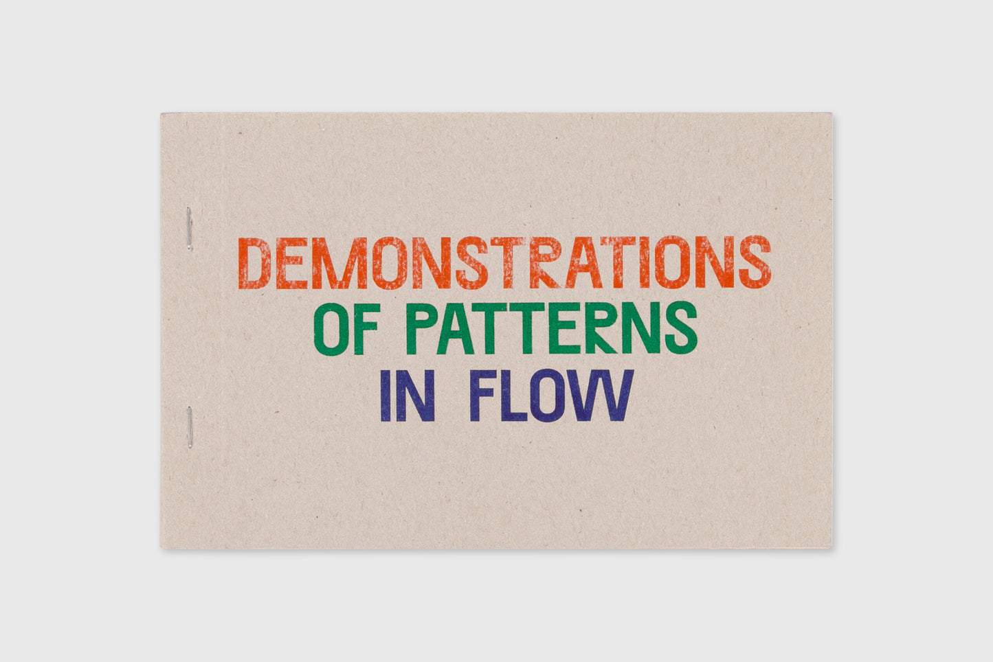 Demonstrations of Patterns in Flow
