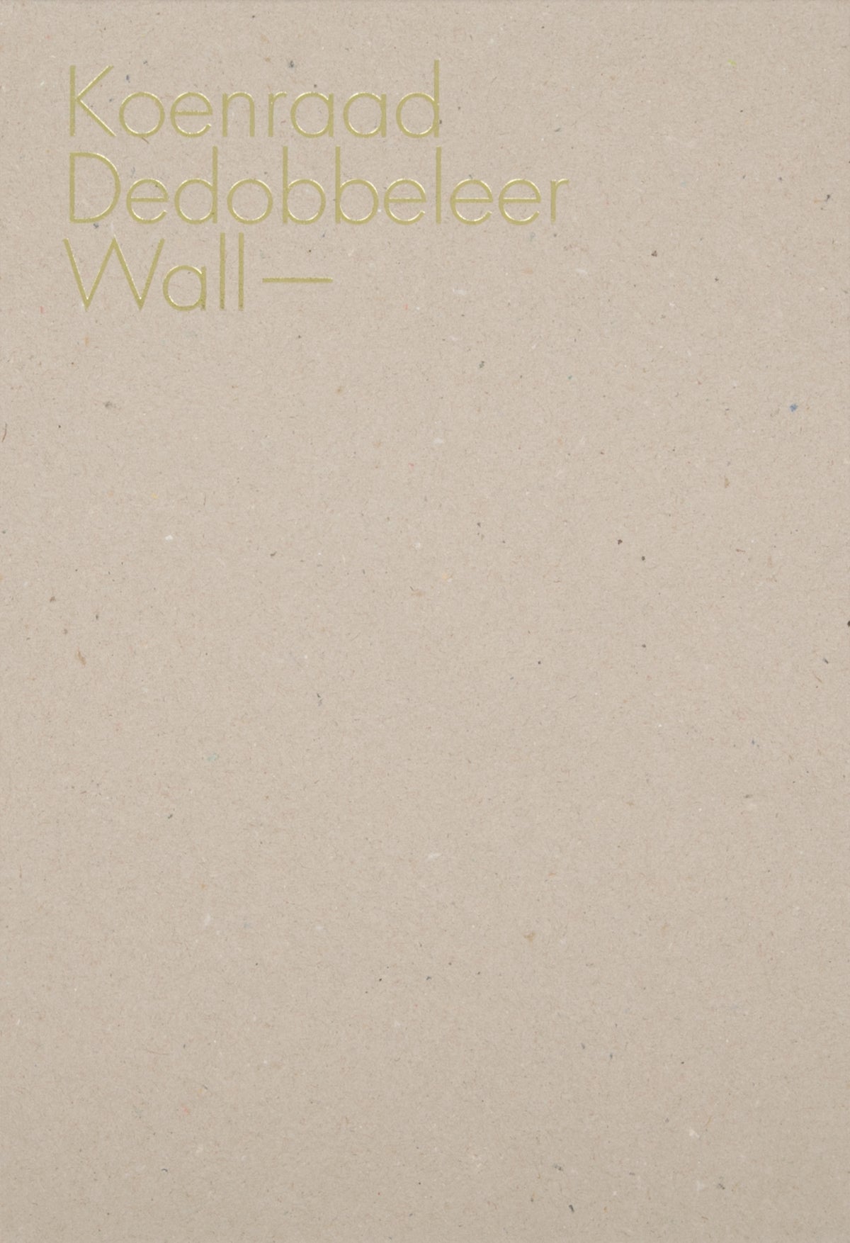 Wall—