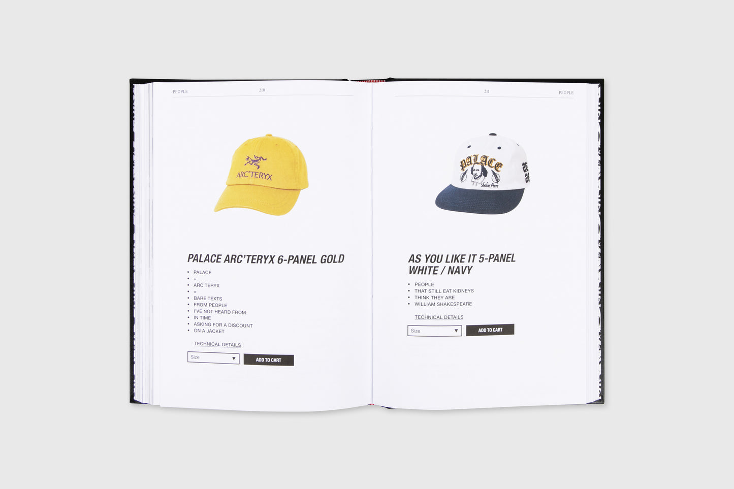 Palace Product Descriptions: The Selected Archive