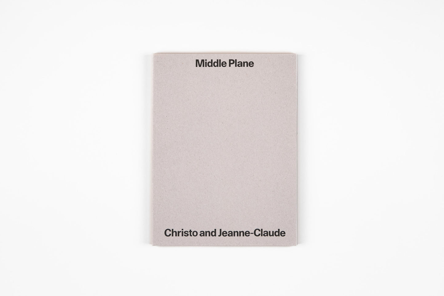 Middle Plane Issue 4 on Christo and Jeanne-Claude