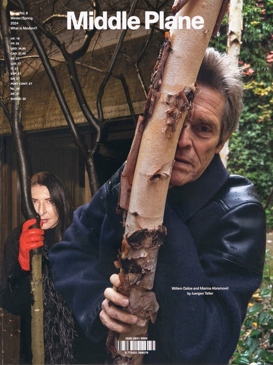 Middle Plane Issue 8: Willem Dafoe and Marina Abramović by Juergen Teller