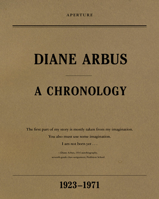 A Chronology 1923–1971