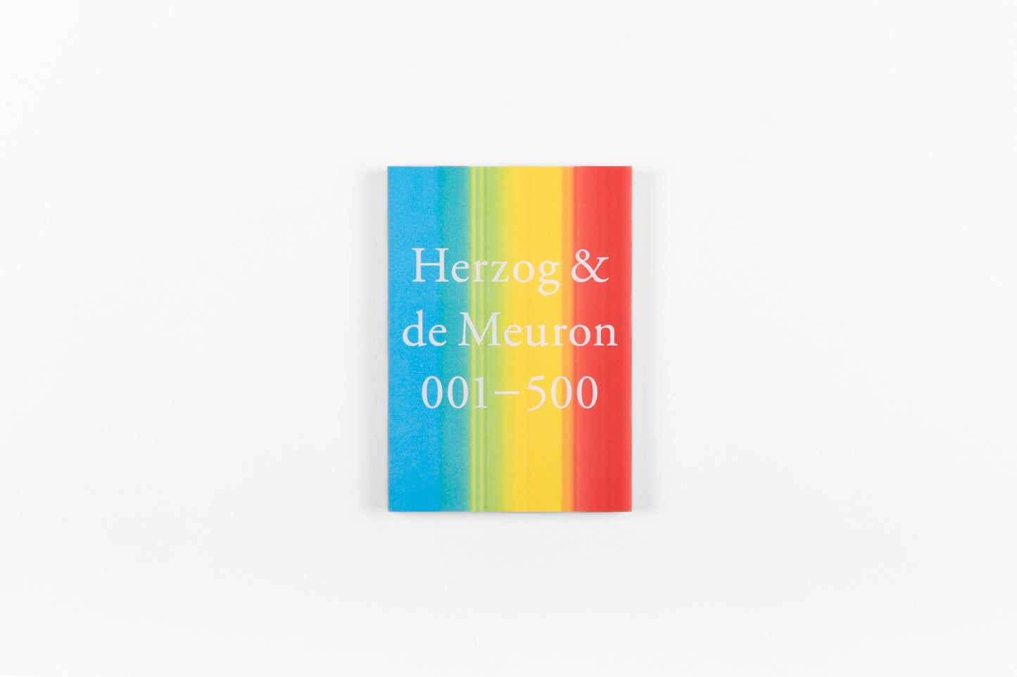 Herzog & de Meuron 001 – 500 (Paperback edition)