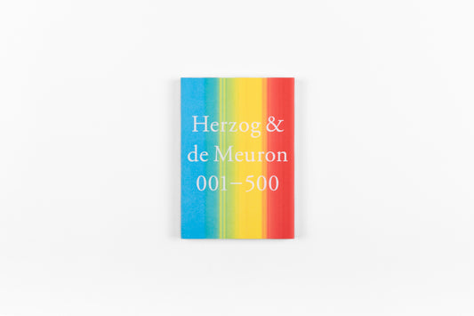 Herzog & de Meuron 001 – 500 (Paperback edition)