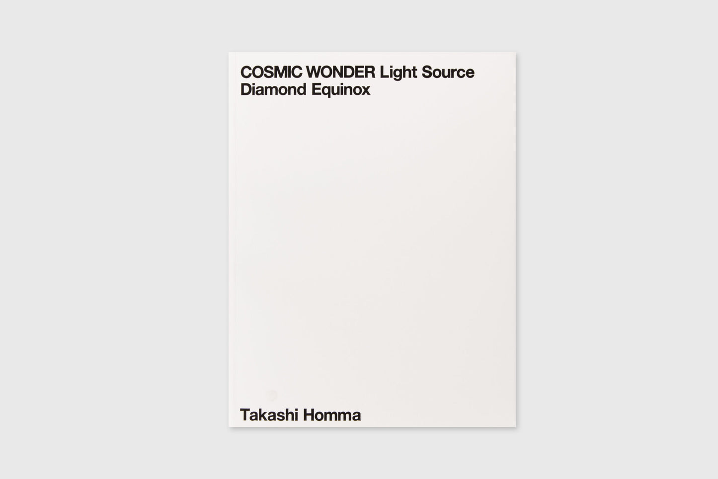 COSMIC WONDER Light Source Diamond Equinox